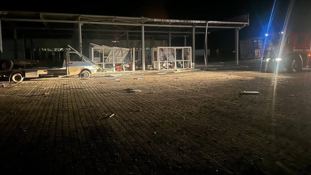 РФ шахедами атакувала пункт пропуску "Орлівка" на кордоні з Румунією, він призупинив роботу