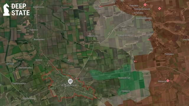 DeepState попереджає про ускладнення ситуації в Запорізькій області