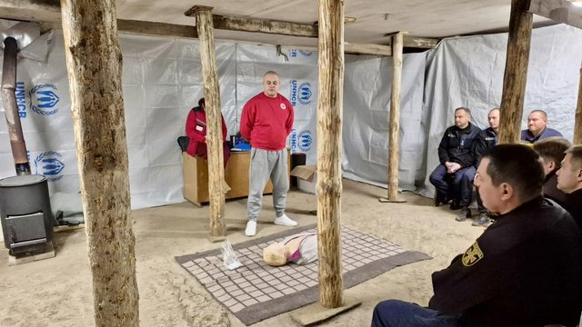 УЧХ проводить у Слов'янську тренінг для офіцерів ДСНС України