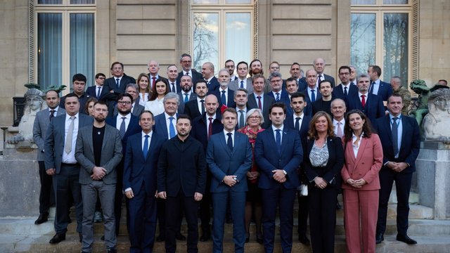 Зеленский и Макрон приняли участие в форуме по вопросам совместного производства дронов