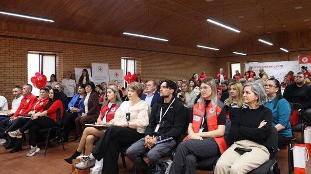 Ukrainian Red Cross Opens Community Center in Zaporizhia