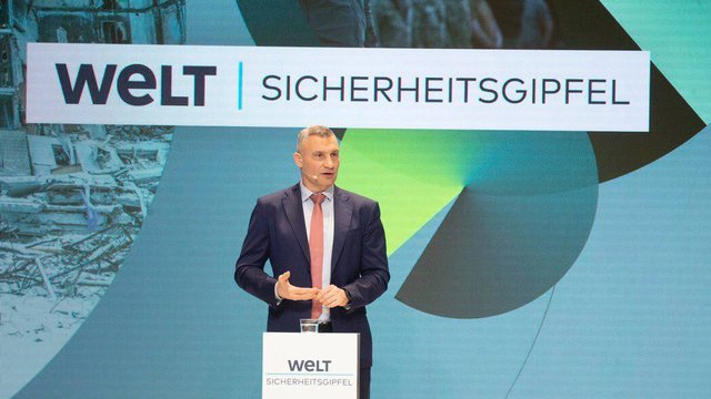 Кличко на форуме по безопасности в Берлине обсудил усиление военной поддержки Украины