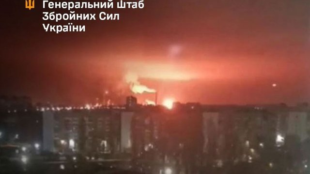 Генштаб: Уражено Саратовський НПЗ, АТ "Морской нєфтяной термінал" у Феодосії і низку об’єктів на ТОТ Донеччини