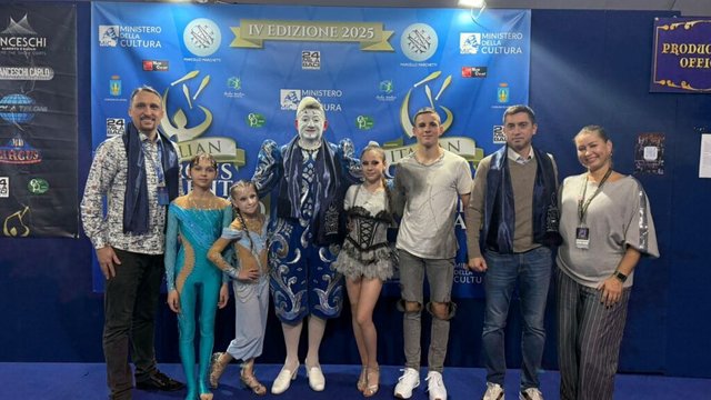 Українські циркові артисти здобули дев’ять нагород на міжнародних фестивалях в Італії