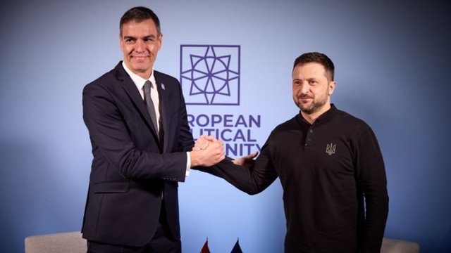 Зеленский обсудил с премьер-министром Испании оборонное взаимодействие