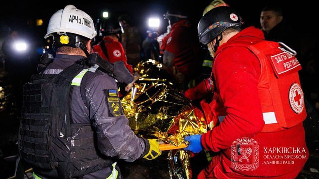 Пункти допомоги УЧХ для постраждалих від російської повітряної атаки працюють у Харкові