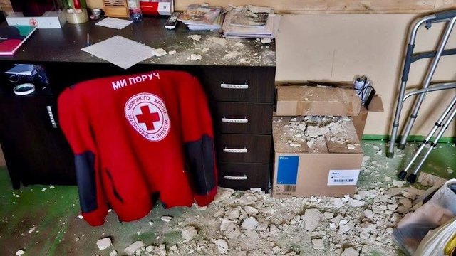 В результате атаки российских БпЛА повреждено здание УКК в Черниговской области