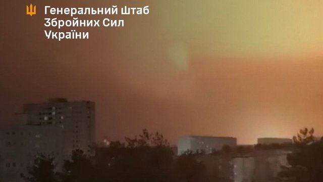 Сили оборони вночі завдали удару по Сизранському НПЗ в РФ і ворожих складах на ТОТ