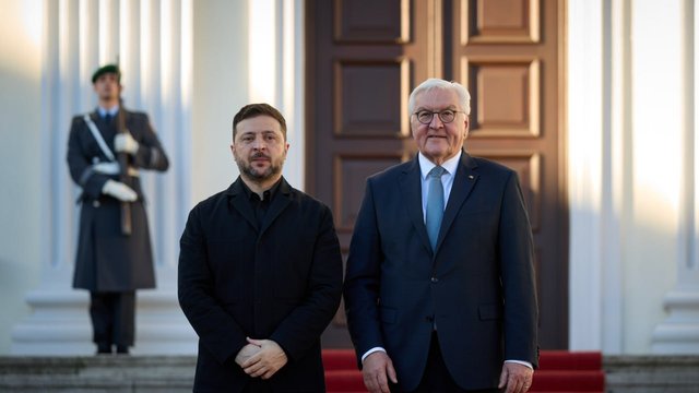 Зеленський розповів президенту Німеччини про перемовини з США щодо припинення війни