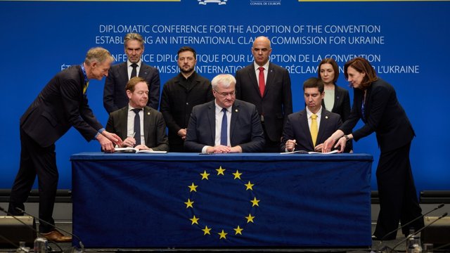 Україна, Молдова та Нідерланди першими підписали Конвенцію про компенсаційну комісію для України