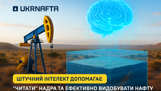 Штучний інтелект допомагає «Укрнафті» «читати» надра та ефективно видобувати нафту