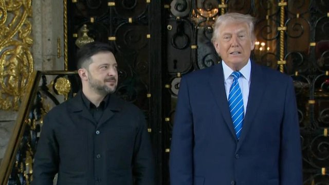 Зеленський прибув у Мар-а-Лаго