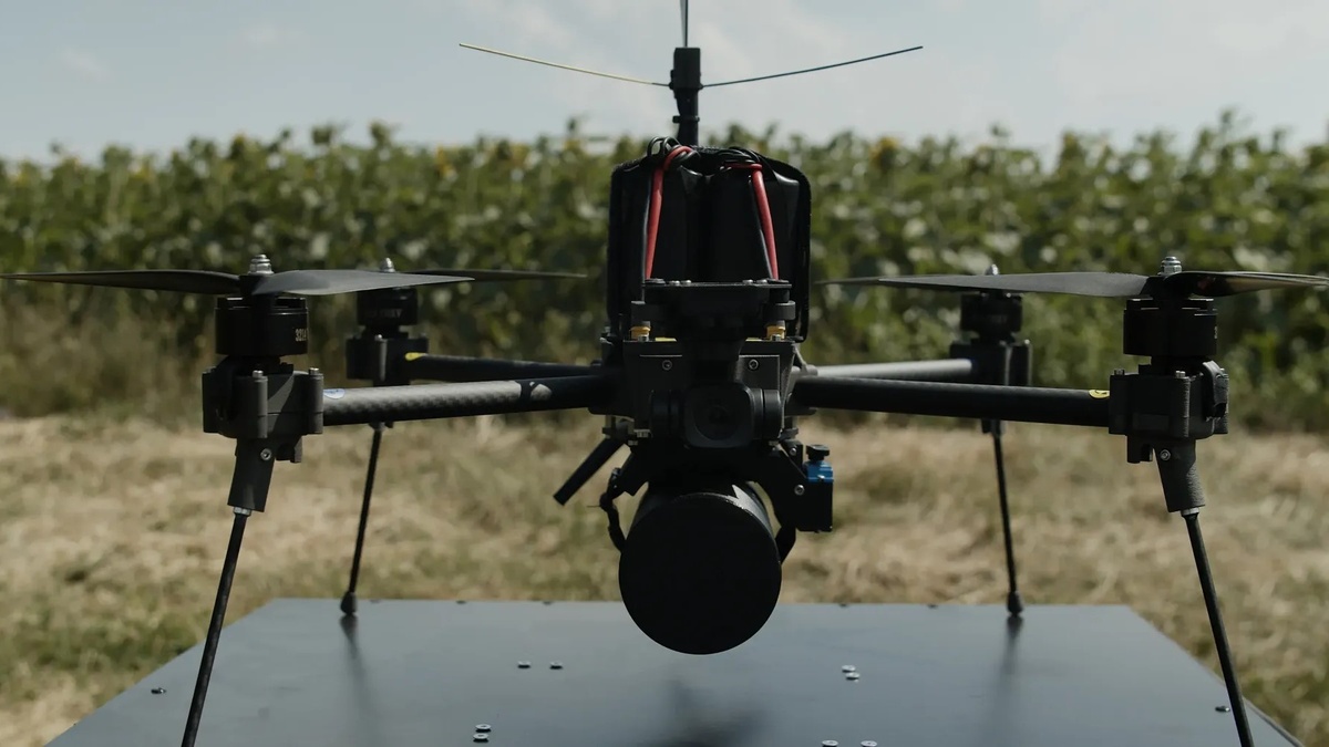 Ministry of Defense talks about Ukrainian UAV Linza, co-produced with ...
