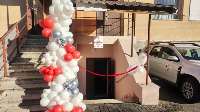 Ukrainian Red Cross opens new space for children in Lviv region