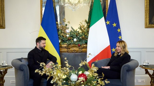 Italy active in searching for ideas, steps to bring peace closer – Zelenskyy after meeting with Meloni