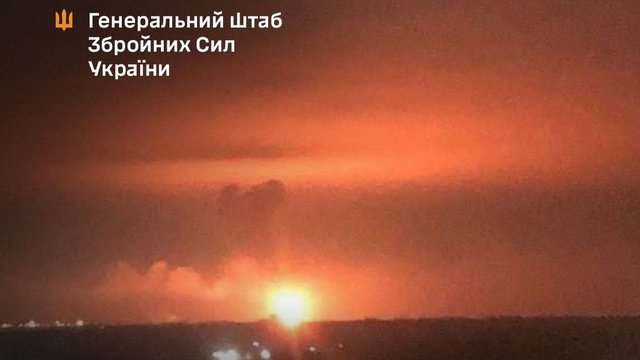 Генштаб ЗСУ: Уражено морський порт в Темрюку Краснодарського краю та Сизранський НПЗ