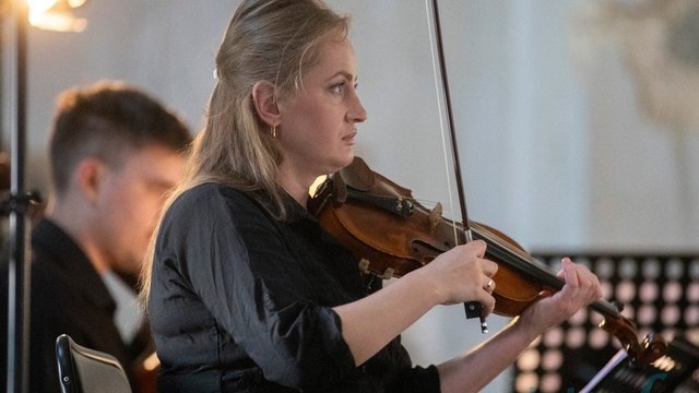 Виконання камерного циклу "Пролегомени до опери: Пісні для Києво-Могилянської академії ". Конгрегаційна зала Староакадемічного корпусу Києво-Могилянської академії, Київ, 20.08.2025