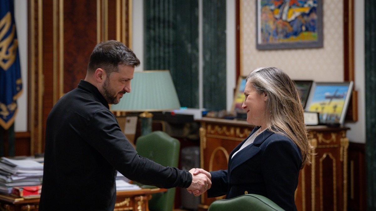 Zelenskyy's economic adviser, Freeland, will leave Canadian parliament