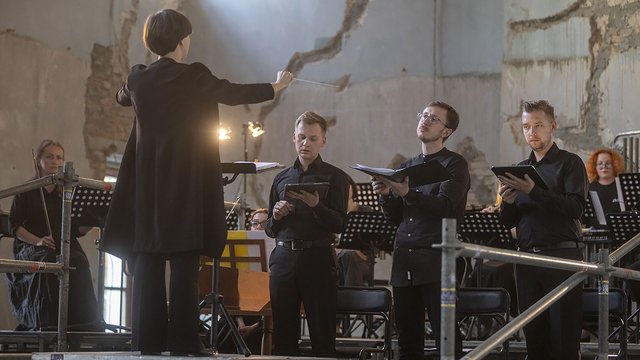 Виконання камерного циклу "Пролегомени до опери: Пісні для Києво-Могилянської академії ". Конгрегаційна зала Староакадемічного корпусу Києво-Могилянської академії, Київ, 20.08.2025