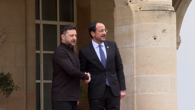 Президенты Украины и Кипра обсудили дальнейшую поддержку Украины и вступление в ЕС