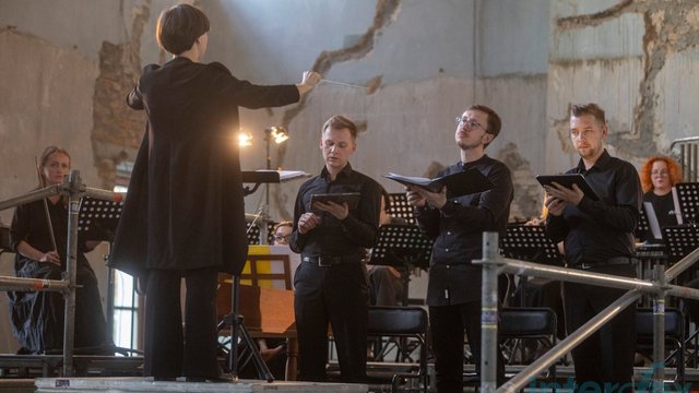 Виконання камерного циклу "Пролегомени до опери: Пісні для Києво-Могилянської академії ". Конгрегаційна зала Староакадемічного корпусу Києво-Могилянської академії, Київ, 20.08.2025