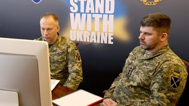 Сирський - колегам по НАТО: Оперативна обстановка на фронті складна, критична потреба у зміцненні повітряного щита