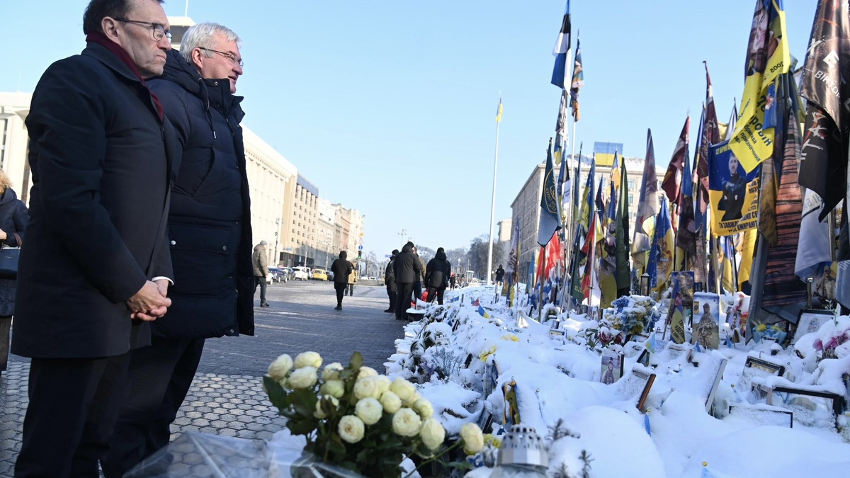 Norwegian FM Eide arrives in Kyiv