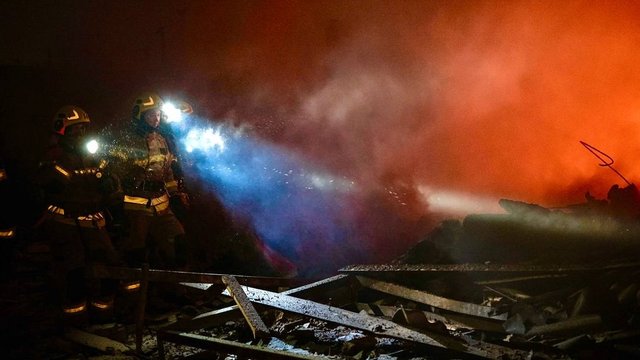 Киев: Количество раненых в результате вражеской атаки выросло до 24, среди них 5 сотрудников ГСЧС