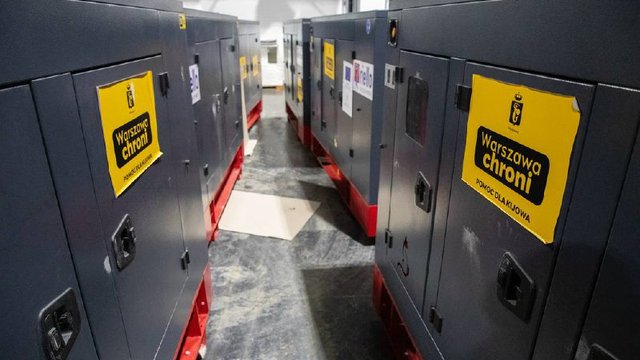 До Києва надійшла перша партія генераторів від мерії та громади Варшави – Кличко