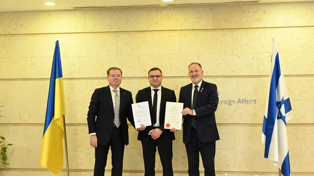 Консул України у Хайфі Зернопольський вступив у повноваження