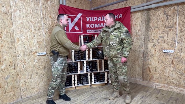 "Украинская команда" передала на передовую 28 и 63 бригадам новую партию БПЛА - Палатный