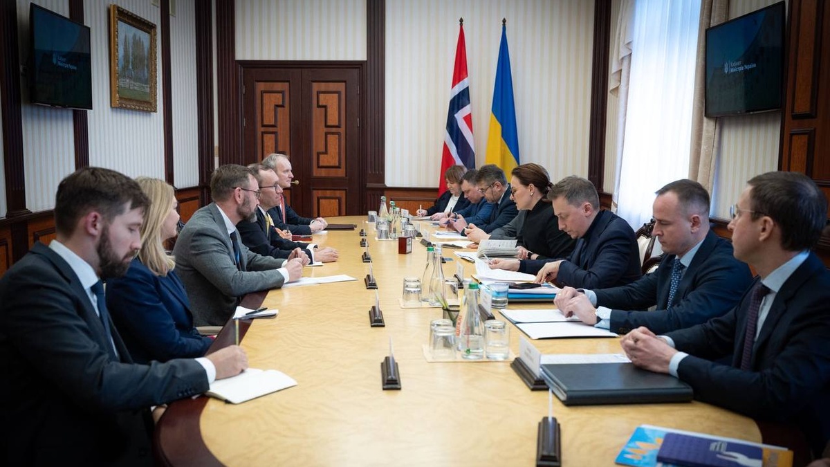 Svyrydenko, Norwegian FM discuss preparations for 'energy Ramstein'