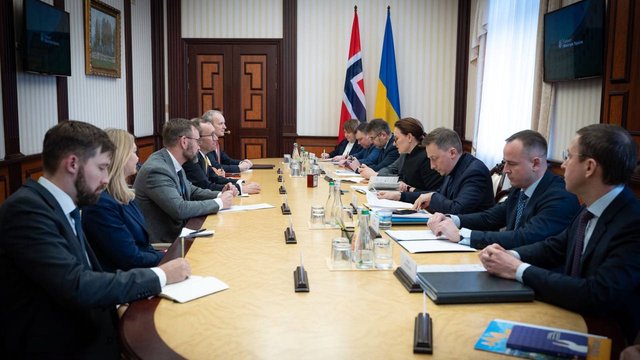 Свириденко обговорила з міністром закордонних справ Норвегії підготовку до "енергетичного Рамштайну"