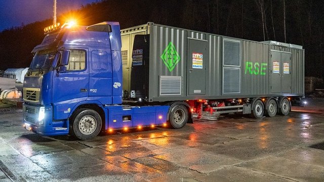 RSE поставила в Україну мобільну електростанцію 2500 кВА