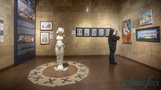 Відкриття виставки “Херсон: не/вкрадене. Штудії та омажі”. Національний музей історії України у Другій світовій війні, Київ, 21.02.2026