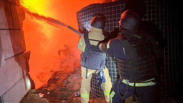 Атаки російських БпЛА спричинили пожежі на енергетичних об’єктах в Одеській області – ОВА