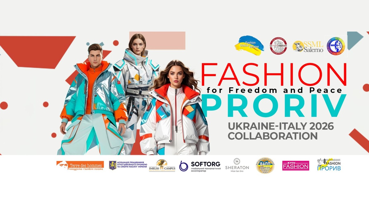 Final of “Fashion PRORYV for Freedom and Peace” competition will take place in Kyiv — fashion that speaks language of freedom