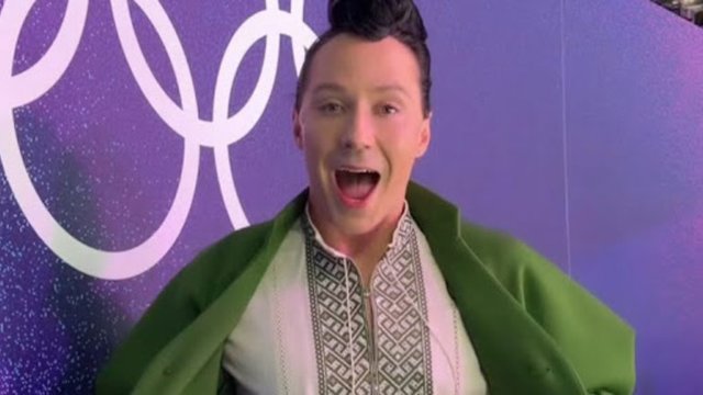 Американський фігурист Джонні Вейр з’явився на Олімпіаді-2026 у вишиванці