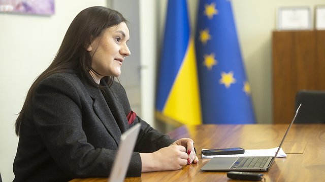 Тетяна Бережна, віцепрем'єр-міністр з питань гуманітарної політики, міністр культури України. 09.02.2026