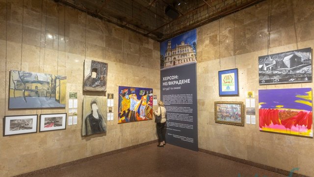 Відкриття виставки “Херсон: не/вкрадене. Штудії та омажі”. Національний музей історії України у Другій світовій війні, Київ, 21.02.2026