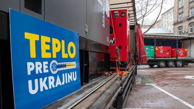 Словаччина надіслала Києву генератори та зарядні станції - Кличко