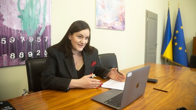 Татьяна Бережная, вице-премьер-министр по вопросам гуманитарной политики Украины, министр культуры Украины. 09.02.2026