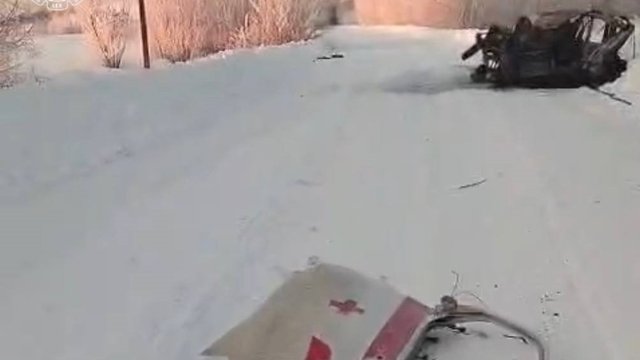 Внаслідок удару по автомобілю швидкої на Сумщині загинули 4 людини, в тому числі підліток і фельдшер