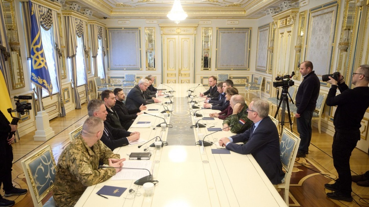 Zelenskyy, reps of Dutch govt discuss defense cooperation, diplomatic steps towards peace in Ukraine