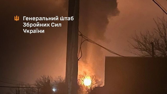 Генштаб ЗСУ: Уражено Ільський НПЗ, логістичні об’єкти та вузол зв’язку окупантів