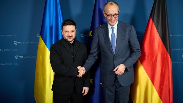 Зеленский и Мерц обсудили совместные проекты для производства оружия и дипломатическую работу