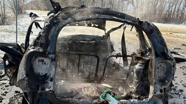 One killed, four others injured when enemy drone hits medical vehicle in Kharkiv region