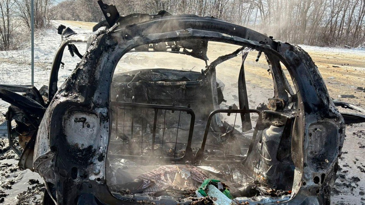 One killed, four others injured when enemy drone hits medical vehicle in Kharkiv region