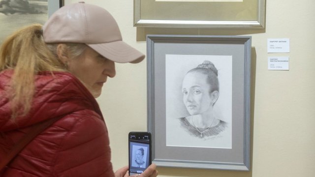 Відкриття виставки Анатолія Марчука "Земне у сув'язі з небесним". Національний музей Тараса Шевченка, Київ, 09.03.2026