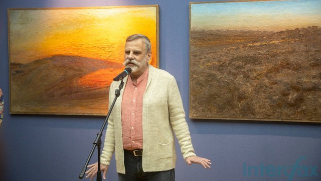 Відкриття виставки «Анатолій Лимарєв. Сонцесхід». Національний художній музей України, Київ, 10.03.2026